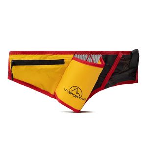 La Sportiva Pojas za flašicu za vodu Trail Drink, Black/Yellow