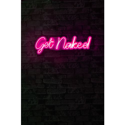 Wallity Get Naked - Pink Dekorativno Plastično LED Osvetljenje slika 2