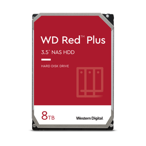 WD Red Plus 8TB SATA3 5400rpm 256MB hard disk za NAS