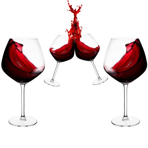 Altom Design Čaše za Crno Vino Rubin XXL 750 ml - Set od 4 Komada slika 1