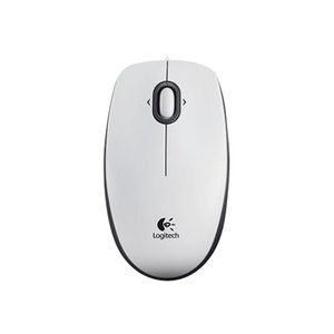 Miš Logitech B100, Optical, White, USB, OEM 910-003360