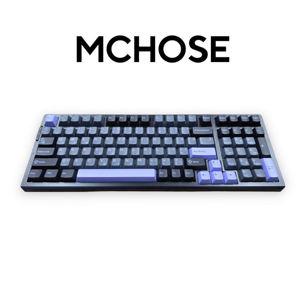 MCHOSE G98 Pro Mechanical Keyboard Black Purple, 98%, HW-G98S-3 /HR znakovi/ slika 1