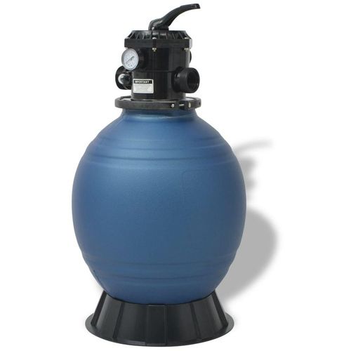 Pješčani filtar za bazen s ventilom sa 6 položaja plavi 460 mm slika 5