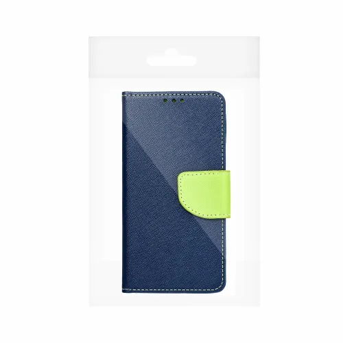 Fancy Book futrola za XIAOMI Redmi 13c / POCO C65 tamnoplava / limeta slika 5