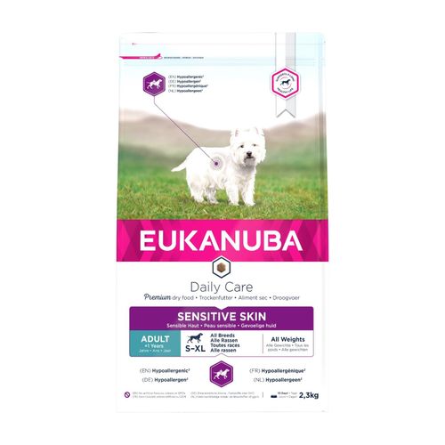 Eukanuba Daily care Sensitive skin 2.3 kg slika 1