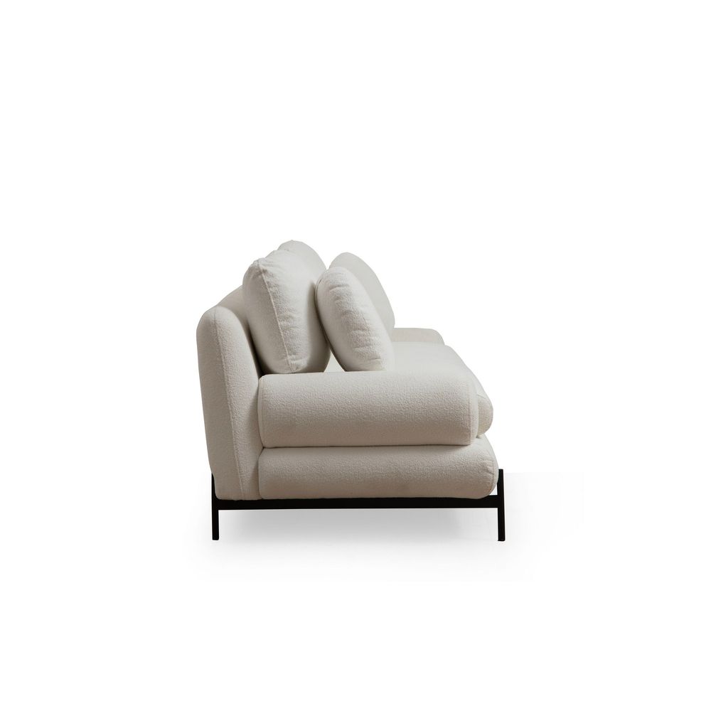 Livorno - Bijela trosjedna sofa slika 11