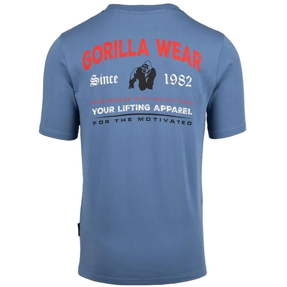 Gorilla Wear WARREN Majica, Plava slika 7