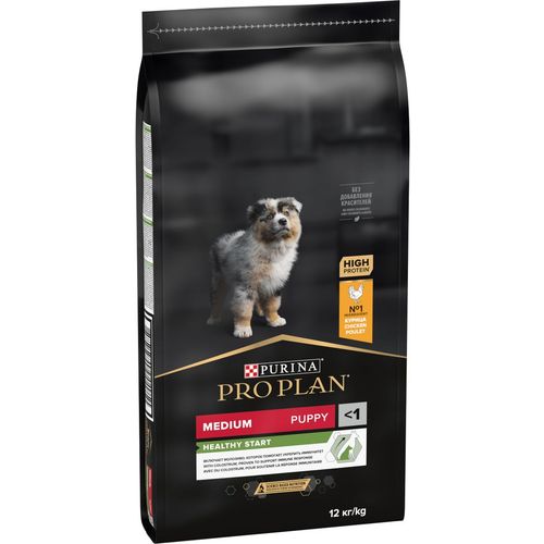 PRO PLAN PUPPY Medium, Healty start, bogato piletinom, 12 kg slika 1