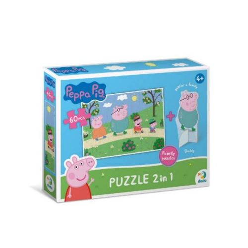 DODO Puzzle Peppa Prase sa Figurom Letnji Dan slika 1