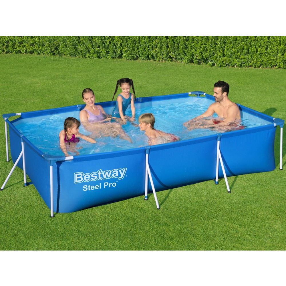 Bestway bazen 56411 - 300x201x66cm - 3,300L slika 1