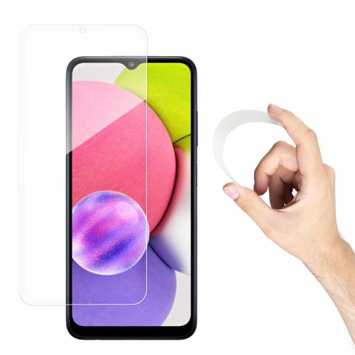 Wozinsky Nano Flexi Glass Hybrid Screen Protector Kaljeno staklo za Samsung Galaxy A03s slika 1