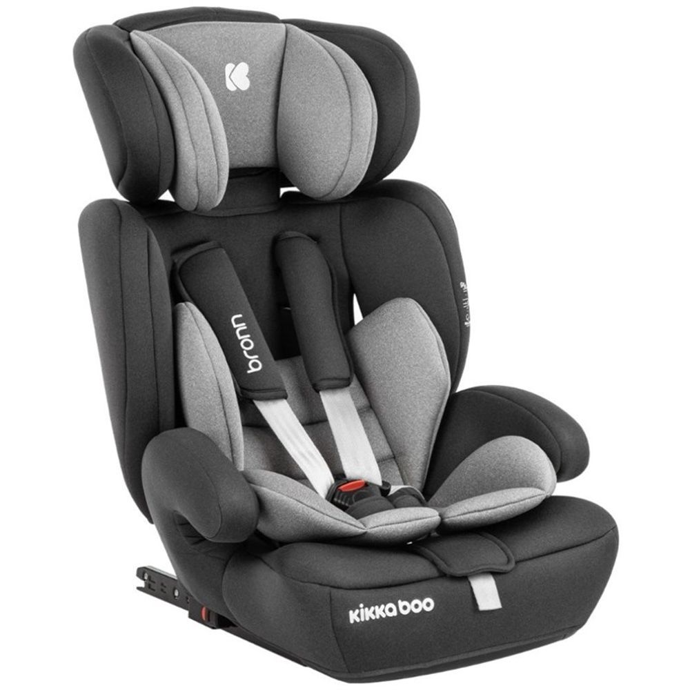 Kikka Boo Autosjedalica Bronn 9-36kg Isofix, Grey slika 1
