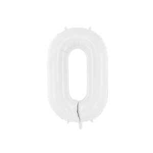 FB130-0 Folijski balon 0 Bijeli 86cm