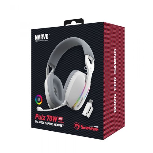 MARVO HG9086W WH WIRELESS HEADSET slika 8