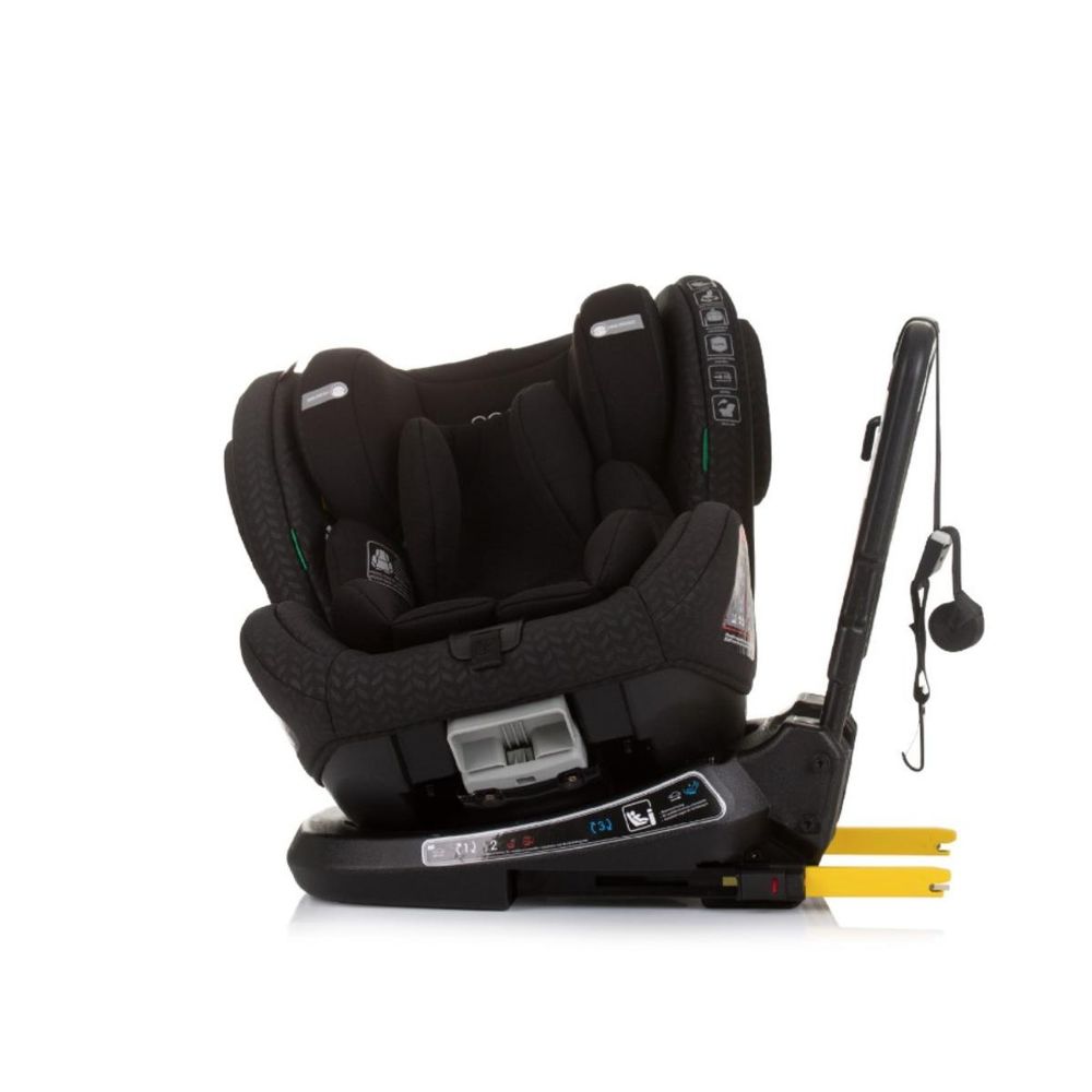 Chipolino Rotirajuća autosjedalica 360 Peak Isofix Obsidian Stkpk02401Ob slika 5