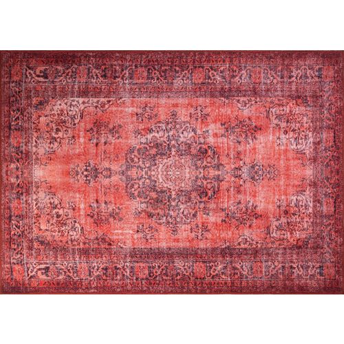Blues Chenille - Red AL 131  Multicolor Hall Carpet (75 x 230) slika 1