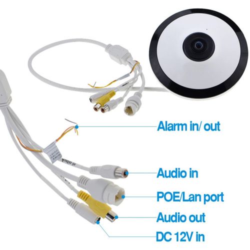 Dahua Kamera IPC-EW5541-AS, Panorama, IP, IC LED-10M, 5MP, sa mikrofonom, SD CARD, Heat Map funkcija slika 2