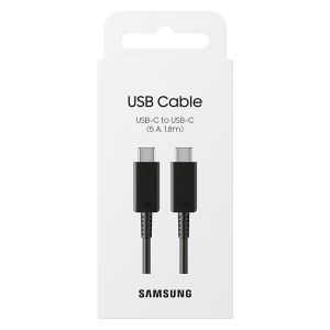 Kabel Samsung USB type-C, 5A, 1,8m, crni, EP-DX510JBEGEU