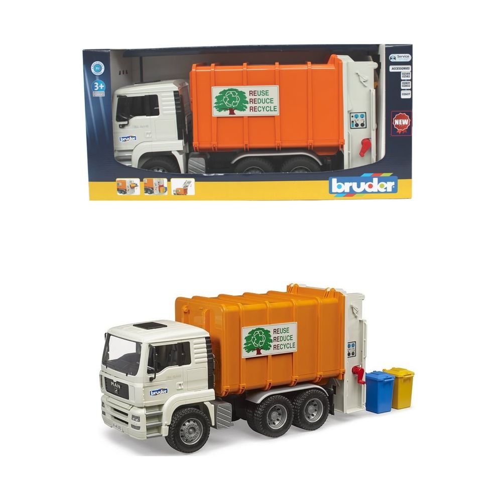 Bruder MAN TGA Kamion za odvoz smeća 1:16 slika 1