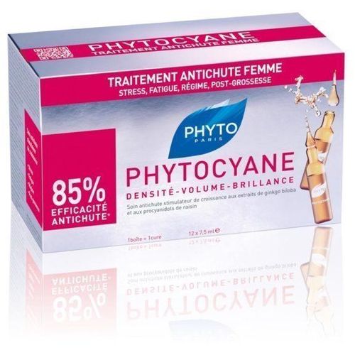 Phyto Phytocyane ampule protiv ispadanja kose za žene 12x7,5 ml slika 1
