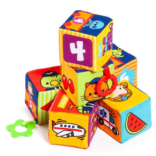 Molto Cubes & Fun kocke od mekane tkanine slika 9