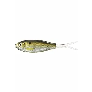 LiveTarget silikonska varalica Skip Shad (Soft Jerkbait) Silver Brown 90mm 4kom (SSD90S934)