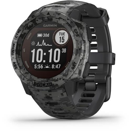 GARMIN Instinct® SOLAR SmartWatch -  Graphite Camo slika 1