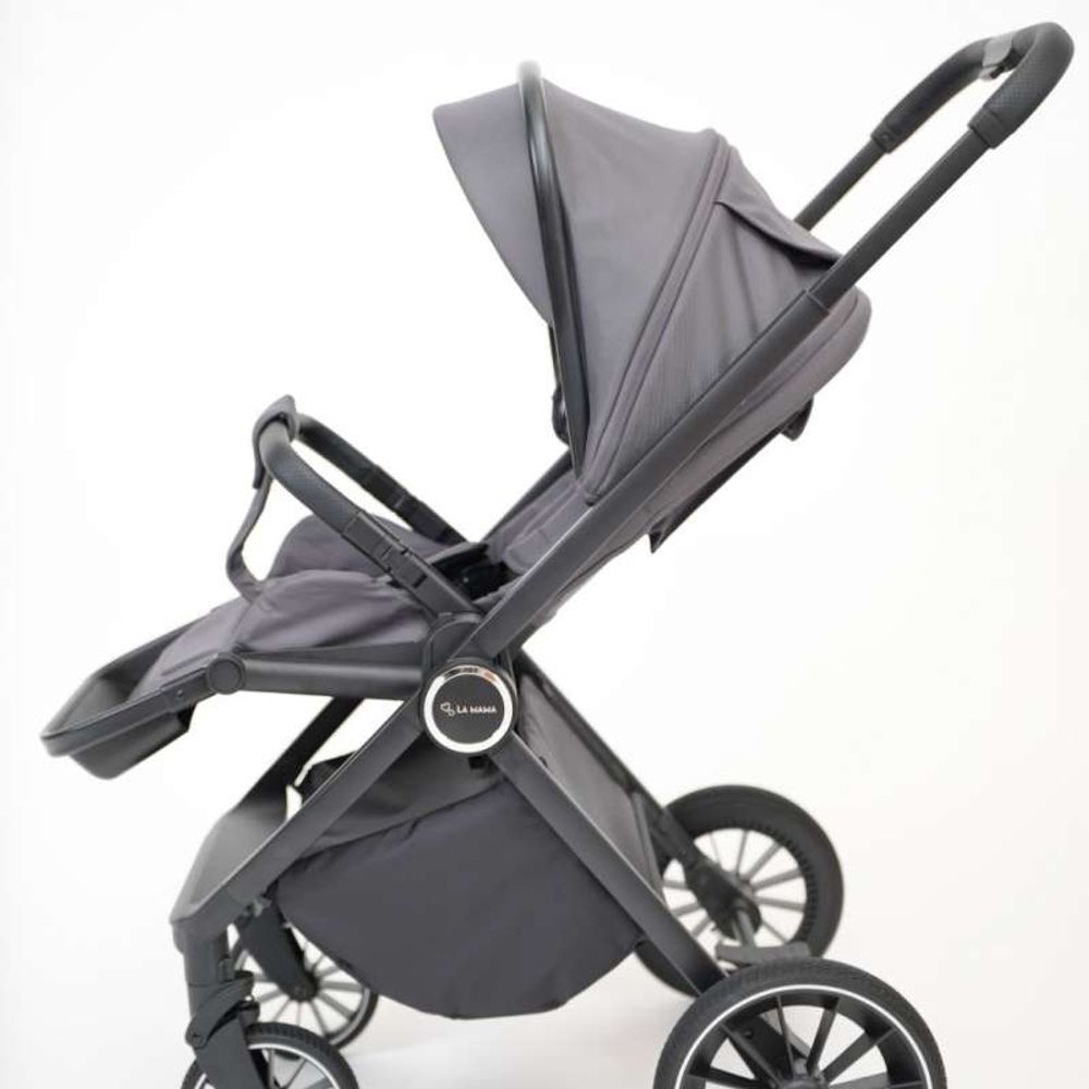 La Mama Kolica za bebe 3U1 Alvi, Grey slika 4