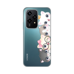 Torbica Silikonska Print Skin za Honor 200 Lite Cats