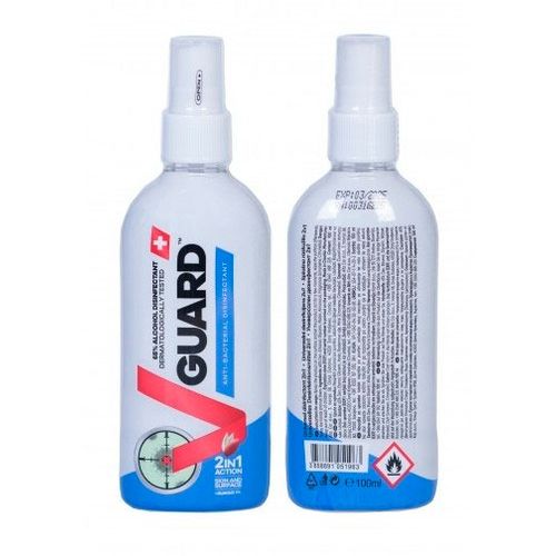 V GUARD 2in1 univerzalni dezinficijens za ruke u pumpici 100 ml slika 2