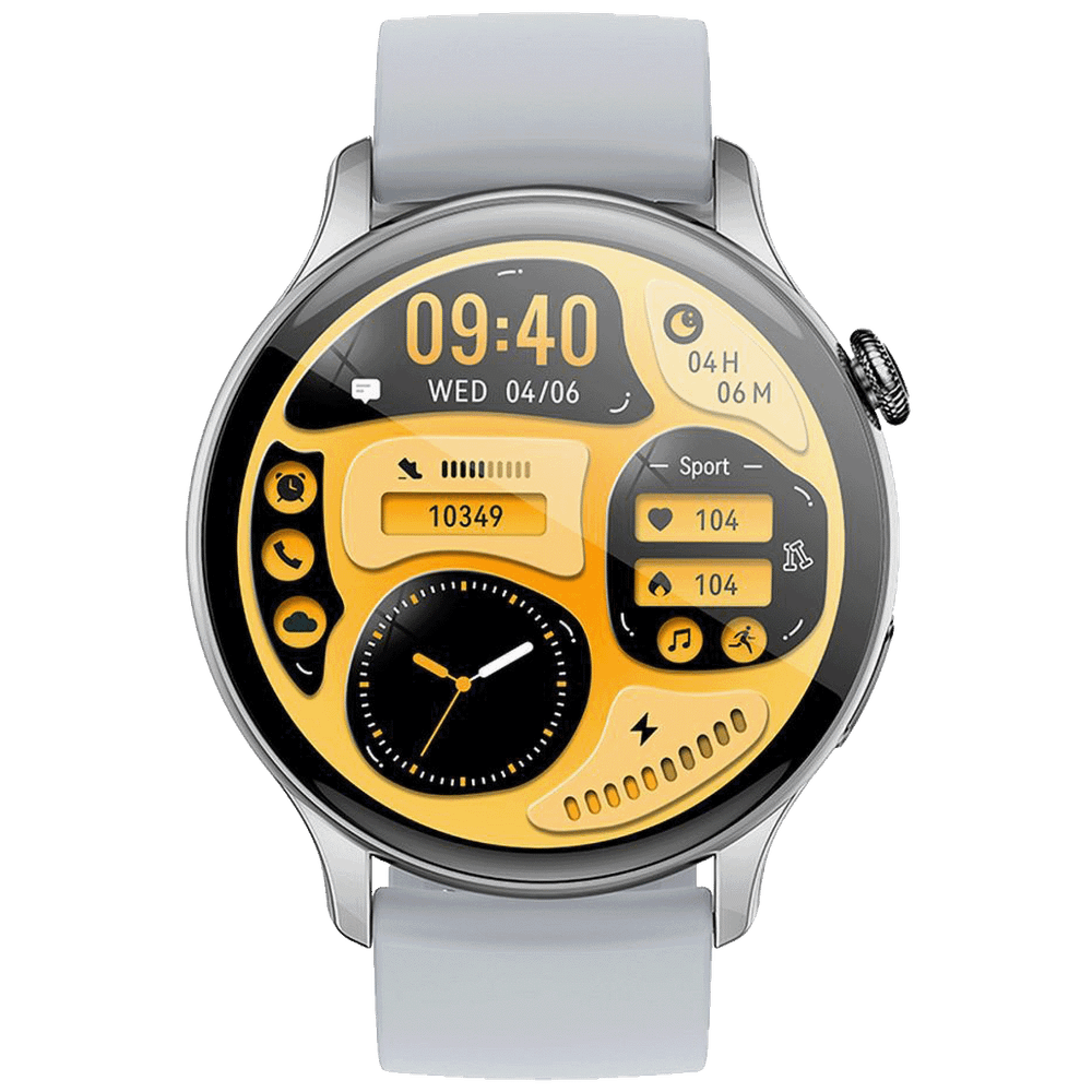 hoco. Pametni sat, 1.43", AMOLED zaslon, Bluetooth, IP68 - Y10 Pro Silver slika 2
