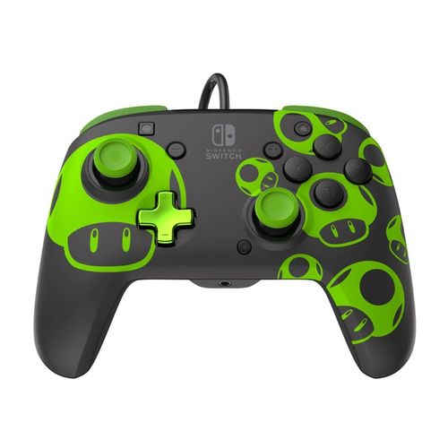 Nintendo Switch Wired Controller Rematch - 1UP Glow in the Dark slika 1