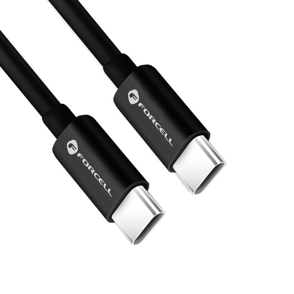 USB C na USB C kabel Forcell F-Energy QC4.0 PD 3A 60W 25 cm crni slika 3
