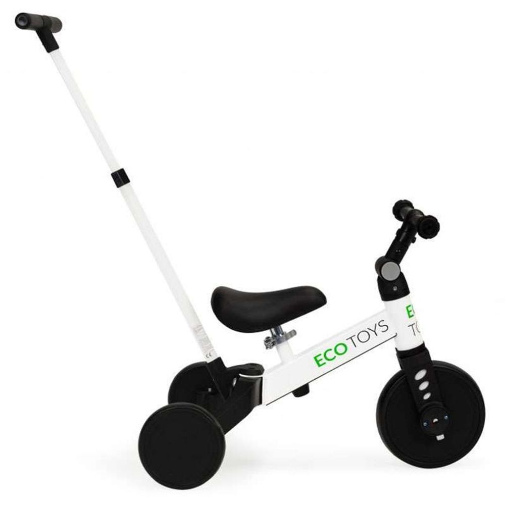 Eco Toys Tricikl 2U1, White slika 2