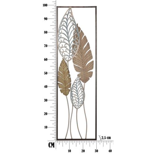 Mauro Ferretti Zidna dekoracija foglie -b- cm 30,5x2,5x99,5 slika 8