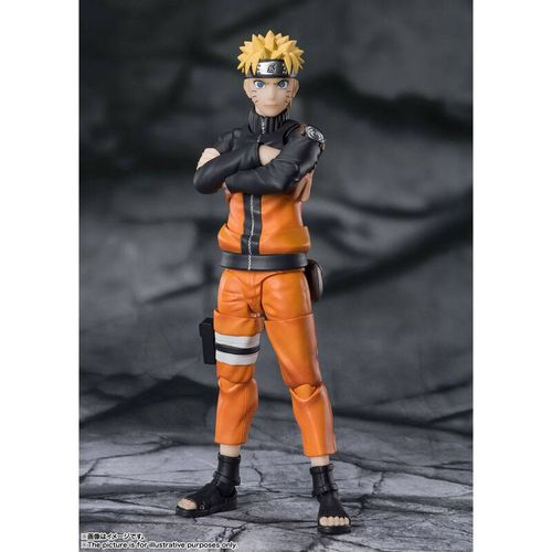 Naruto Shippuden Naruto Uzumaki Jinchuuriki SH Figuarts 14cm slika 4