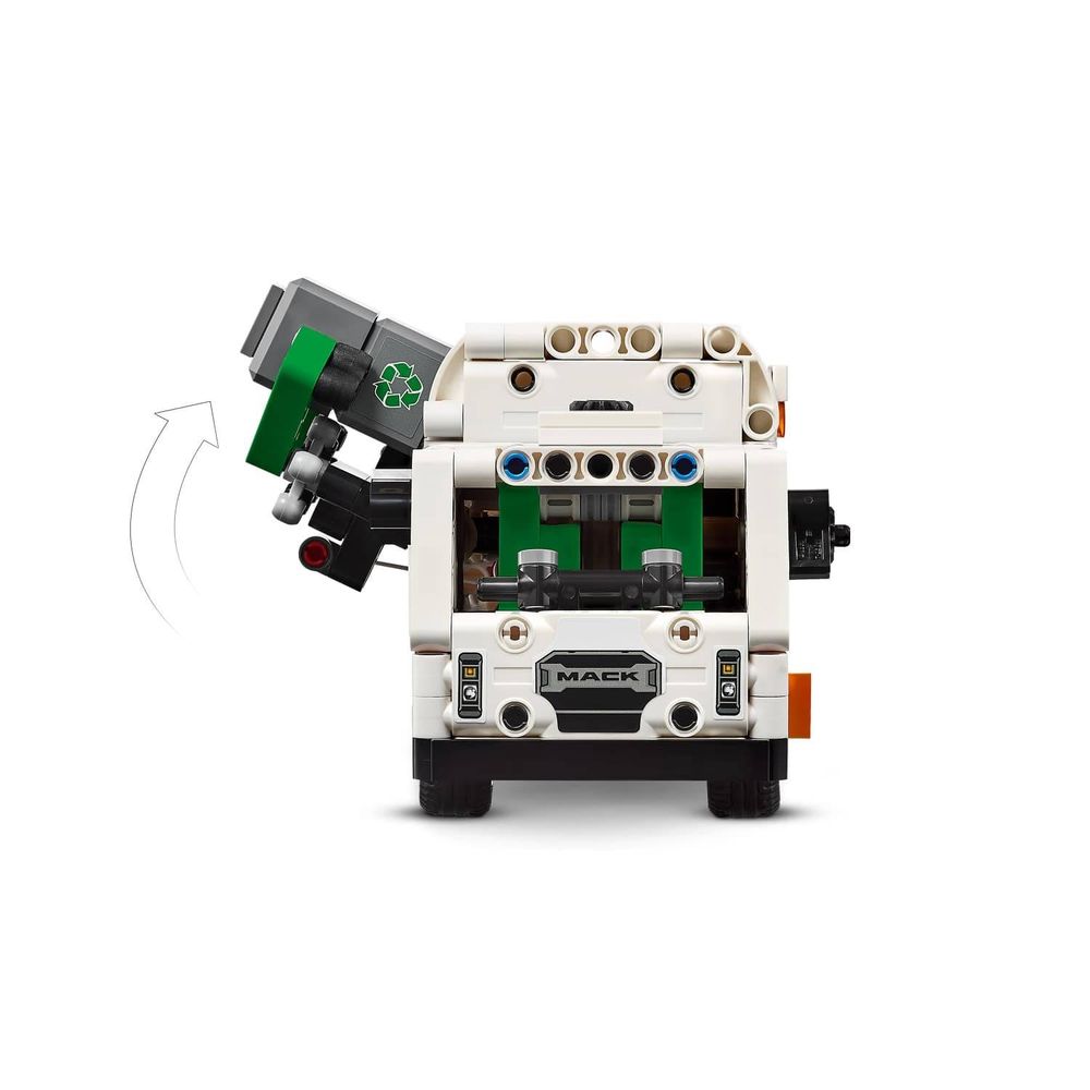 LEGO 42167 Mack LR električni smetljarko slika 3