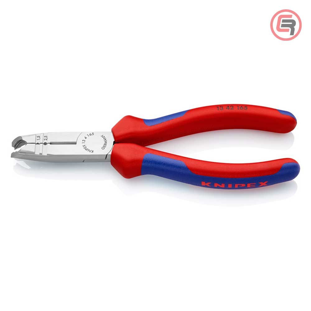 Knipex Kliješta Za Skidanje Izolacije 165 mm Sa Sječicama - 13 42 165 slika 1