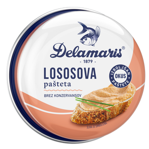 Delamaris pašteta od lososa, 95 g