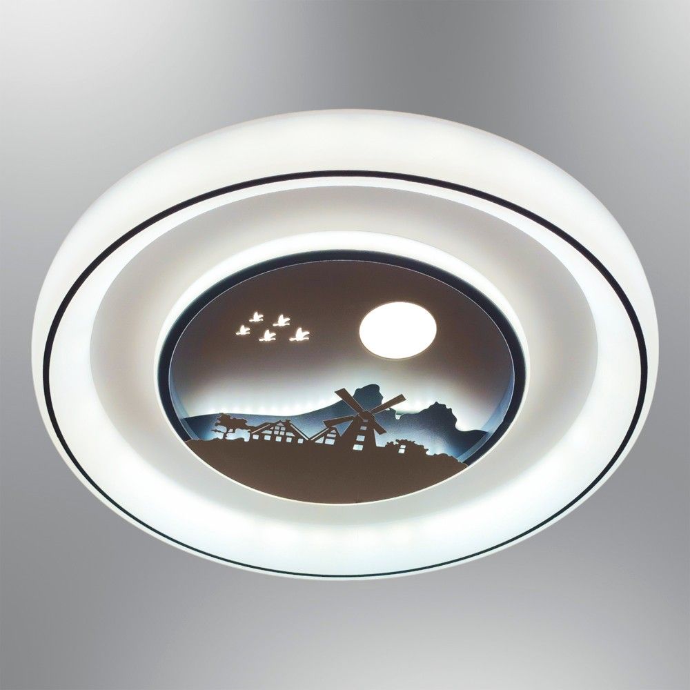 Luster Bijeli 1410-08 - Moderni LED Plafonjer slika 2