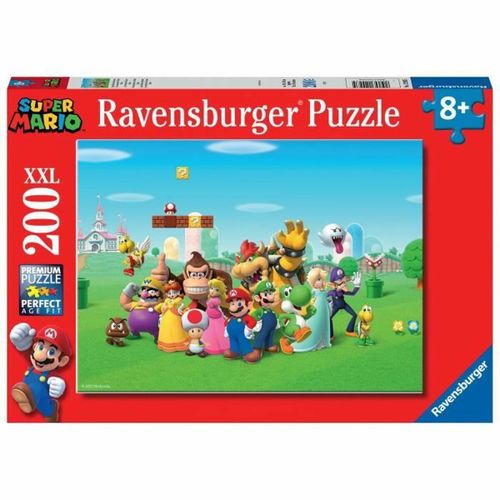 Puzzle Ravensburger SUPER MARIO 200 Dijelovi slika 2