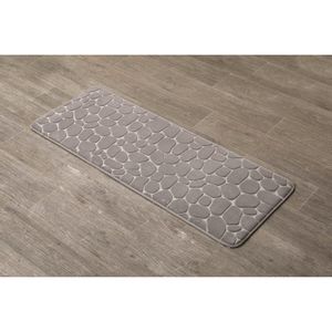 TENDANCE KUPAONSKI TEPIH PEBBLE 45X120 CM MEMORIJSKA PJENA, BEŽ