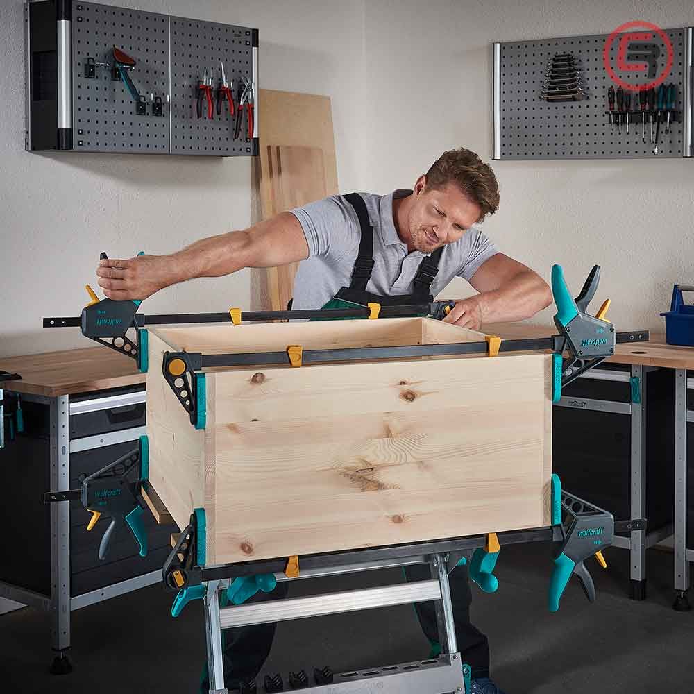 Wolfcraft Stega Jednoručna Brza EHZ PRO 100 / 150 mm - 3030000 slika 11
