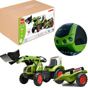 Falk traktor na pedale Claas - zeleni 3+