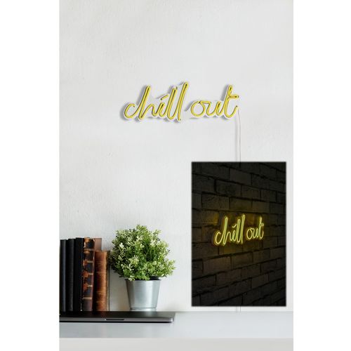 Wallity Ukrasna plastična LED rasvjeta, Chill Out - Yellow slika 11