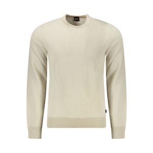 HUGO BOSS MEN'S SWEATER BEIGE