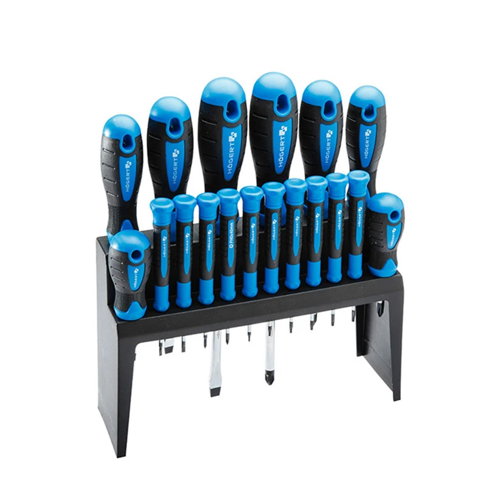 Högert Set odvijača krstasti/ravni/torx 18-dijelni, na plastičnom stalku, S2 slika 1