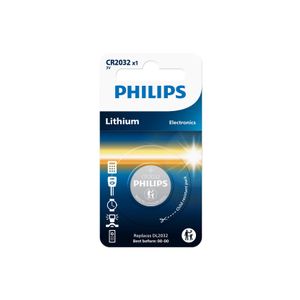 Philips baterija CR2032, 3V, 1 komad CR2032/01B