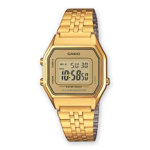 Uniseks sat Casio LA680WEGA-9ER - Zlatni (Ø 28 mm)