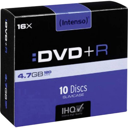 Intenso 4111652 DVD+r prazan 4.7 GB 10 St. Slimcase slika 1